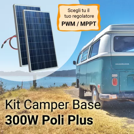 Kit Solare Camper 300W Plus Base